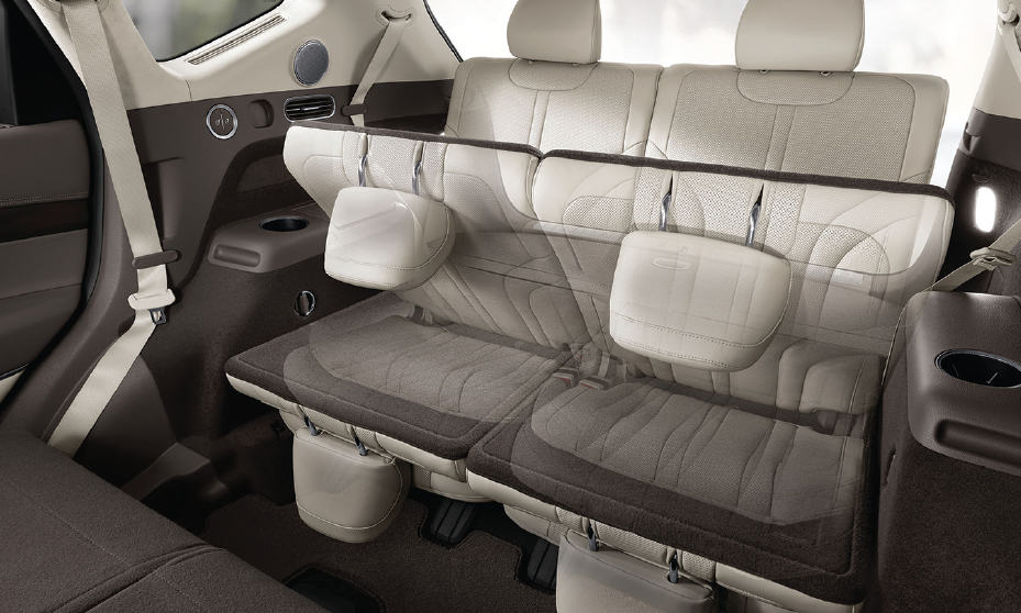 Genesis GV80 seats fold automatically